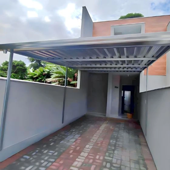 Cobertura em Telha Metálica Simples em São Roque trapezoidal em São Roque SP