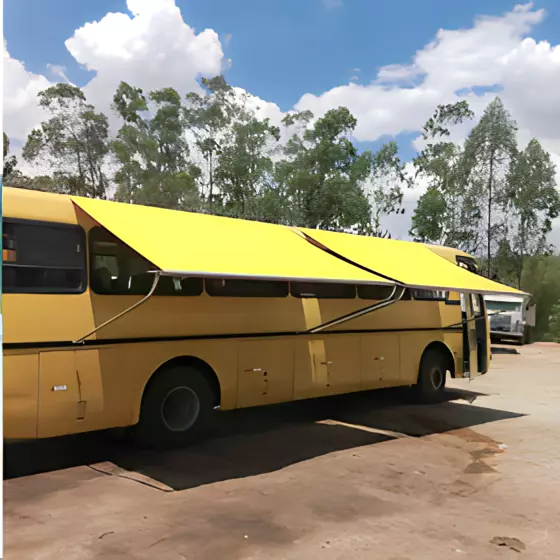 Toldo Cortina com Braço para fachada em São Roque SP