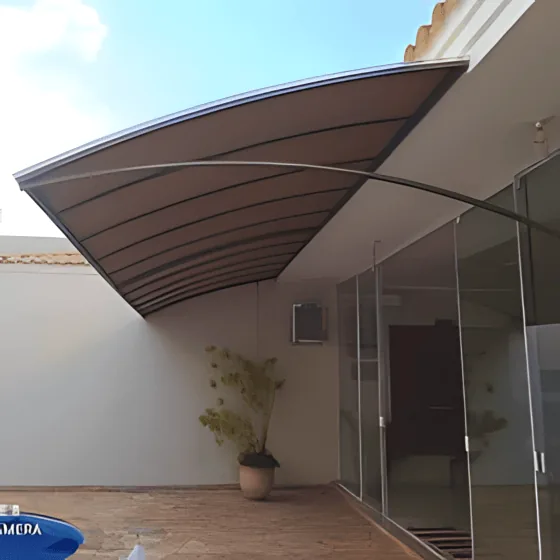 Cobertura de lona para garagem